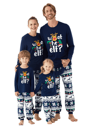 His and hers elf pyjamas hotsell