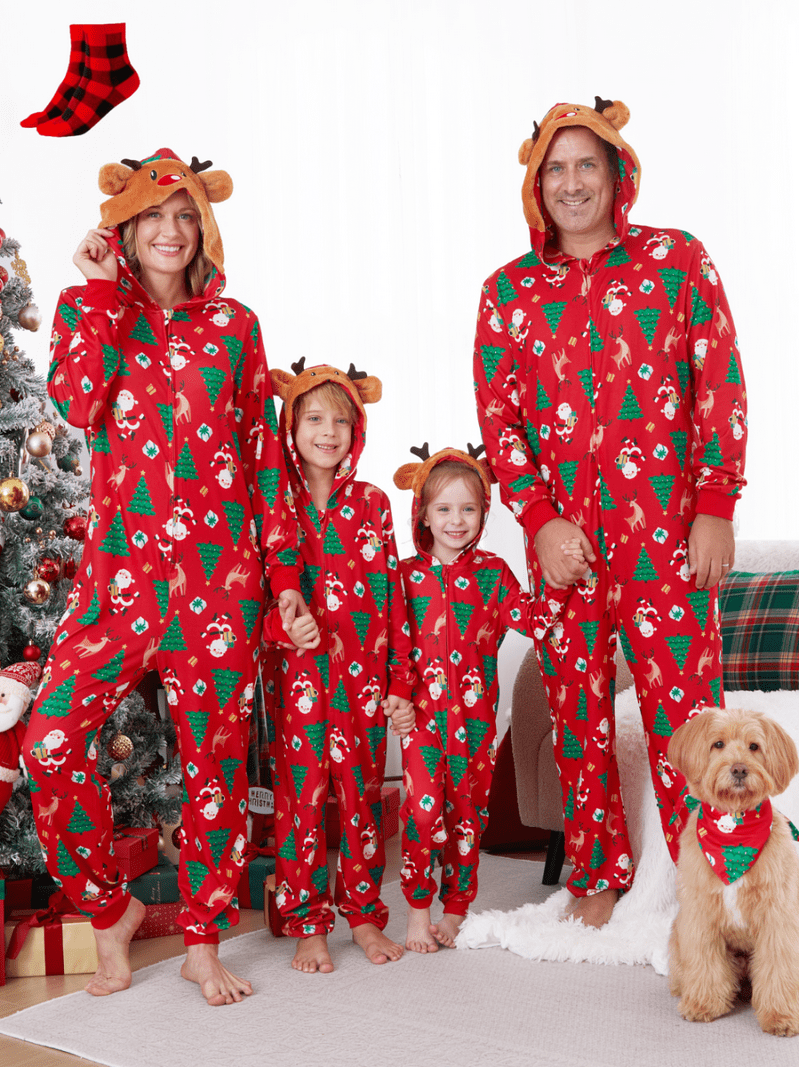 Littlemiabella Red Holiday PAJAMAS| Family Pajamas | Christmas Pajamas | Matching Outfits | Matching Pajamas | Mommy And Me Matching Pajamas | Holiday Pjs