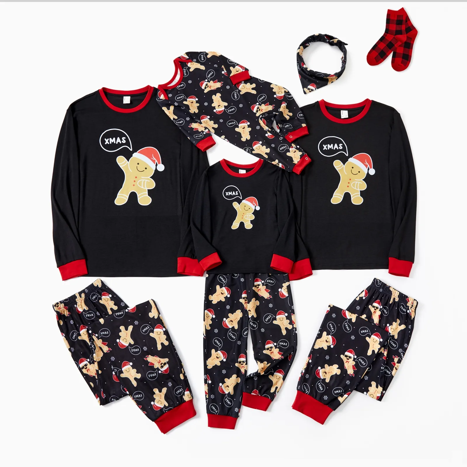 PatPat Pajamas for Women Set Christmas Family Matching Long Sleeves ...