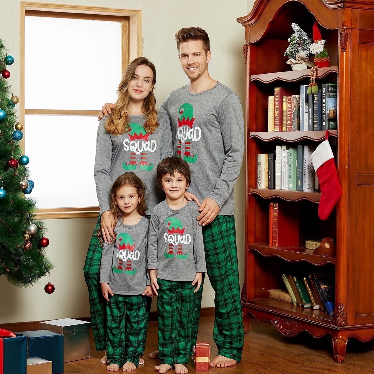 PatPat Christmas Pajamas Family Matching Pajamas for Kids Boys Girls ...