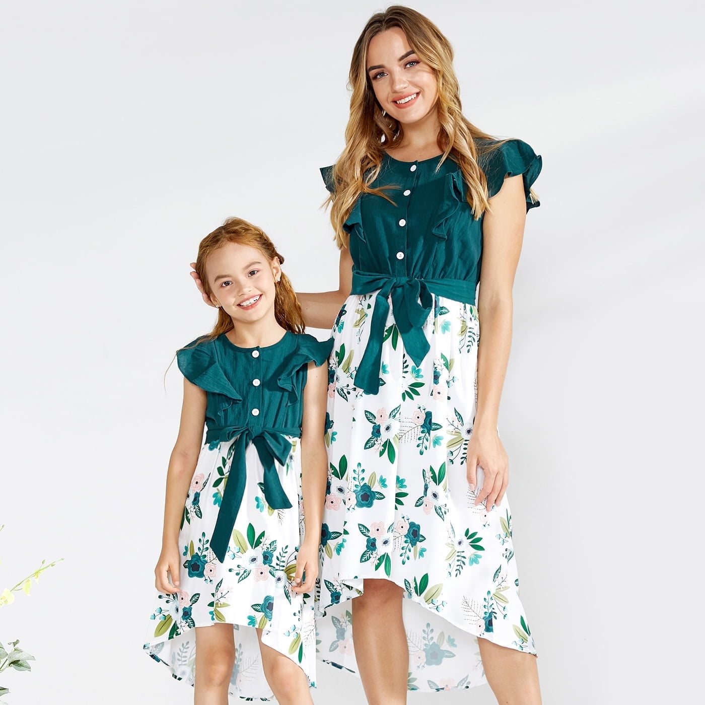 PatPat Family Matching Dresses Green Baby Girl 6-9 Nigeria | Ubuy