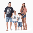 thumbnail image 1 of PatPat Family Matching Short Sleeve Summer Tops For Women Beach Vacation Graphic Tee Loose Fit, 1 of 10