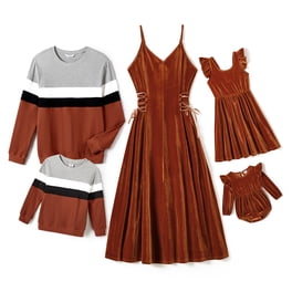 Jusfitsu Women's Long Sleeve Skater Dress - Square Neck Fall Party Dress For Wedding Guest, Christmas & Events