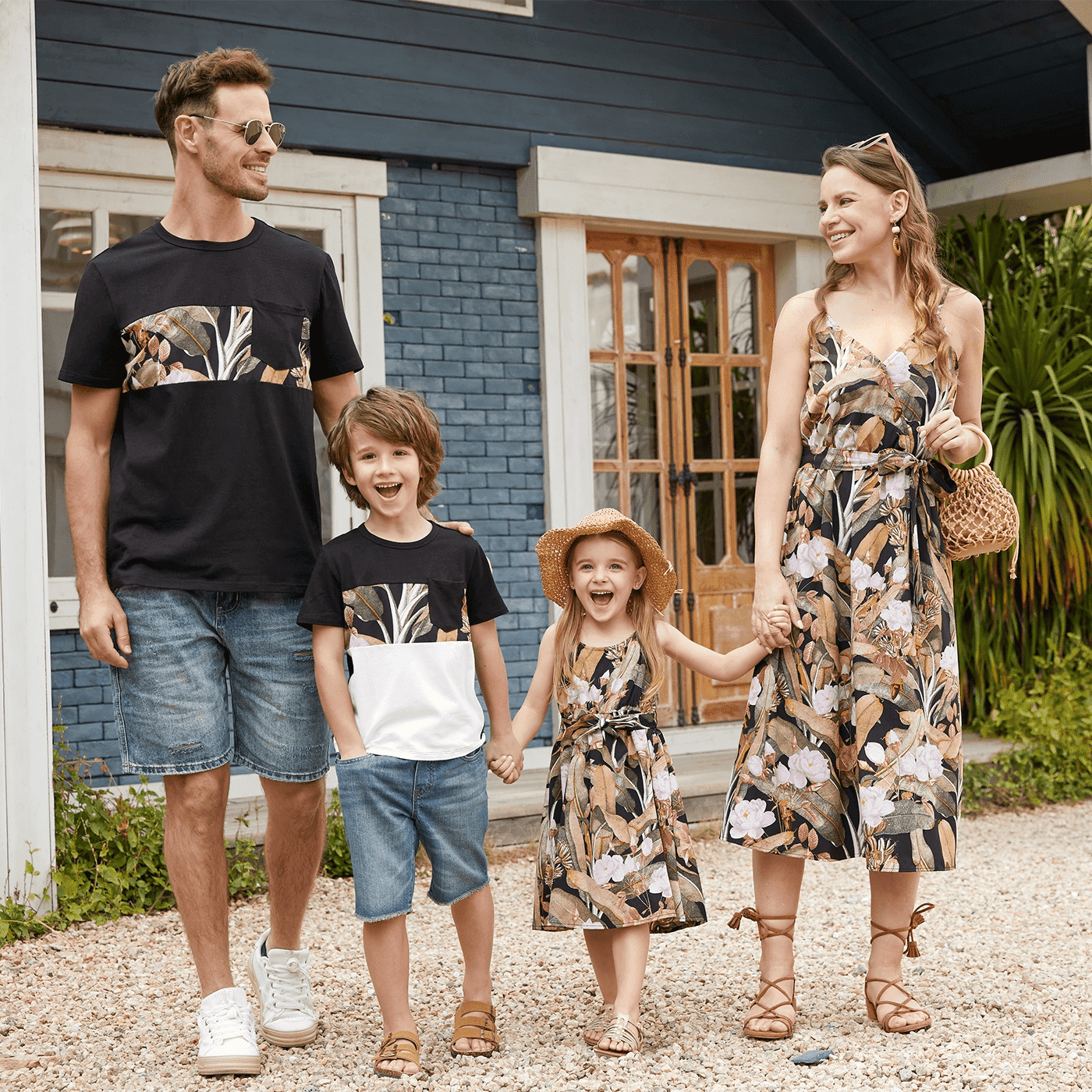 PatPat Mommy and Me Matching Dresses, Hawaiian Style, Summer Casual Beach  Outfits - Walmart.com