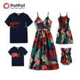 thumbnail image 1 of PatPat Baby Girl Clothes Family Matching Outfits Mommy and Me Dresses and Short-sleeve T-shirts Sets, Baby Girl 12-18M, 1 of 9