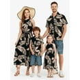 thumbnail image 1 of PatPat Family Matching Outfits Mommy and Me Hawaiian Shirt for Men Short-sleeve Caribbean Mens Dress Shirts for Couple Father's Day Gifts，M-XXL, 1 of 10