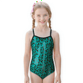 thumbnail image 1 of PatPat Girls Swimsuit Allover Camouflage Print Tight Hanging Strap Basic Tankinis Sizes 5-12, 1 of 7