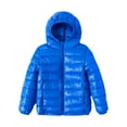 thumbnail image 1 of PatPat Kid Boys Girls Puffer Jacket Lightweight Zipper Winter Coat Size 4-13, 1 of 6