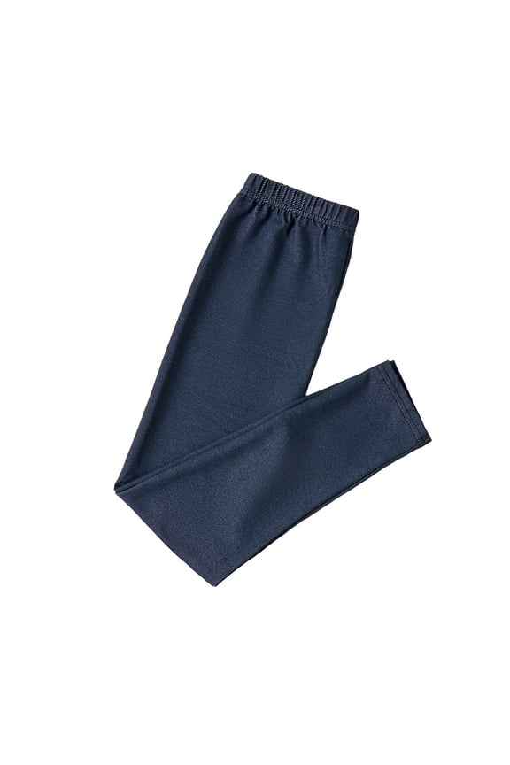 Kid Girl Cotton Casual Denim Leggings Size 4-12