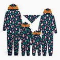 PatPat Christmas Family Matching Pajamas Sets Reindeer Hooded Onesie