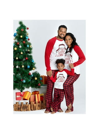 Beepumpkin : Full Size Christmas Plaid Family Matching Pajama