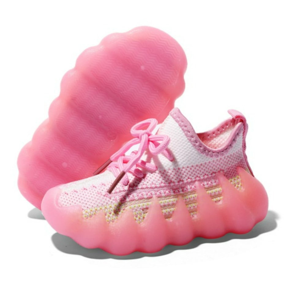 PatPat Toddler Girl Sneakers Kids Boy Running Shoes Baby Unisex Knitted ...