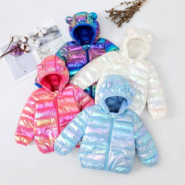 PatPat Toddler Winter Coat Boy/Girl Jacket Childlike 3D Ear Design