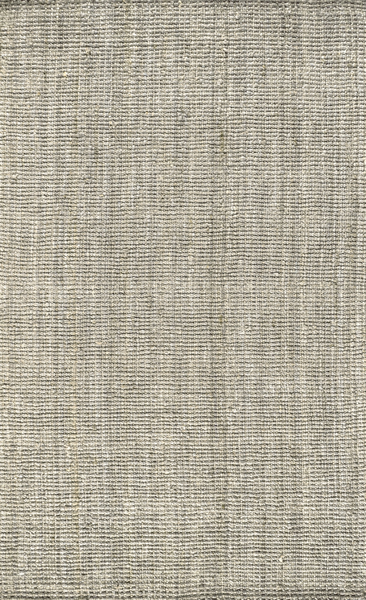 Pata Hand Woven Chunky Jute Gray 8 ft. x 10 ft. Area Rug