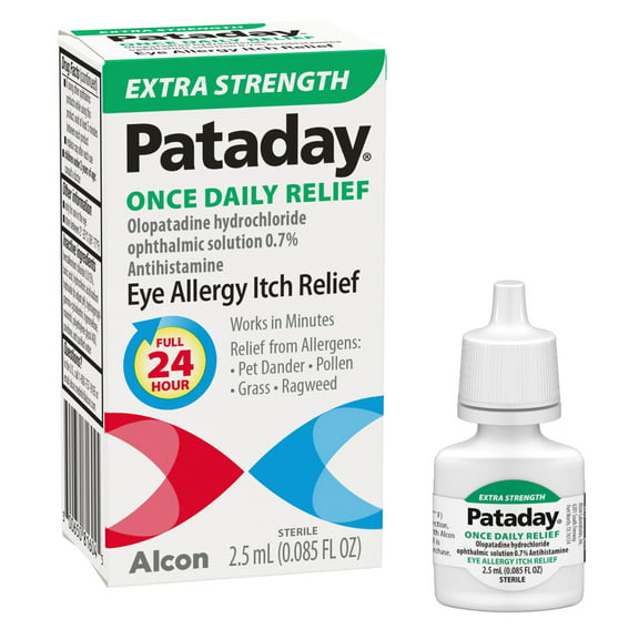 Pataday Extra Strength Once Daily Relief Liquid for Ages 2 and Older, 2.5mL