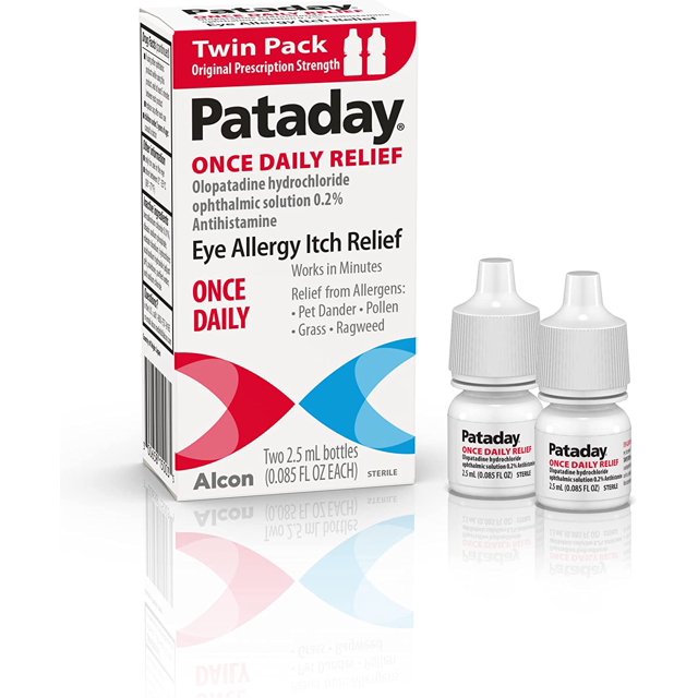 Pataday Once Daily Relief Allergy Eye Drops by Alcon, for Eye Allergy
