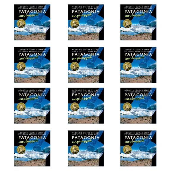 Patagonia Acoustic Guitar Strings Extra Light Gauge 85/15 Bronze Set, .009 - .046 (GA110G)