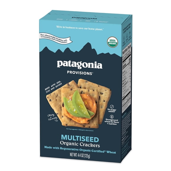 Patagonia Provisions Multiseed Organic Crackers, 4.4 oz (Pack of 1)