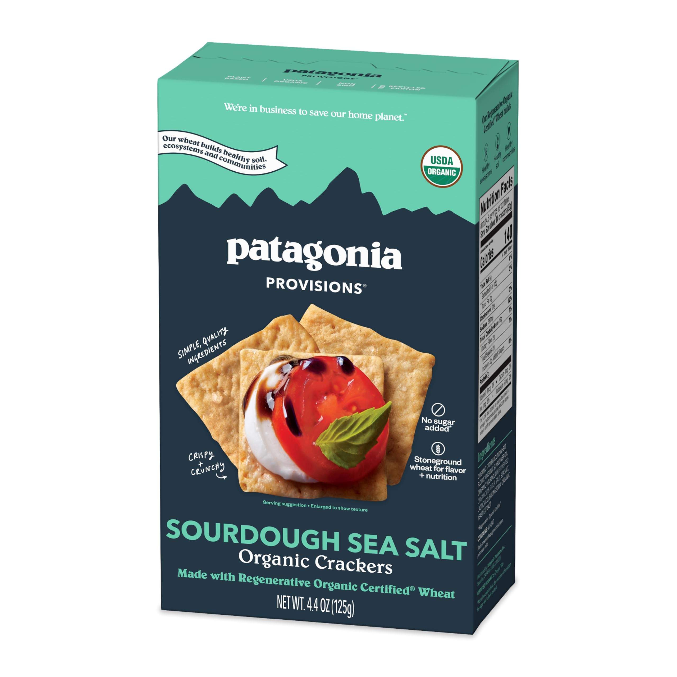 Patagonia Provisions Sourdough DHF10 Sea Salt Certified Organic