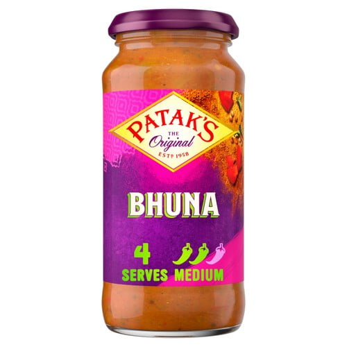 Patak's Bhuna Curry Sauce 450g, British Import (Pack of 2)