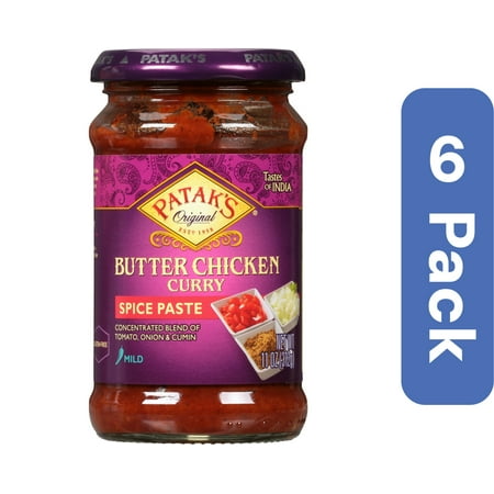 Patak's Butter Chicken Paste 11 oz (Pack Of 6)