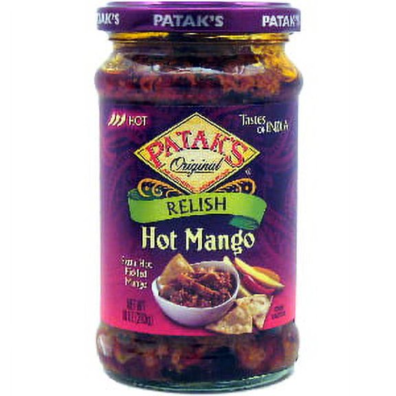 Patak's Hot Mango Pickle 10 oz. ( Pack of 3 )
