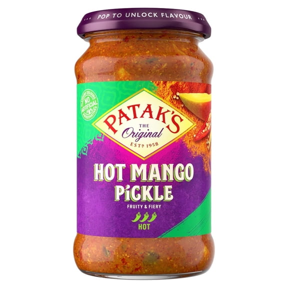 Patak's Hot Mango Pickle - 283g - PACK OF 6