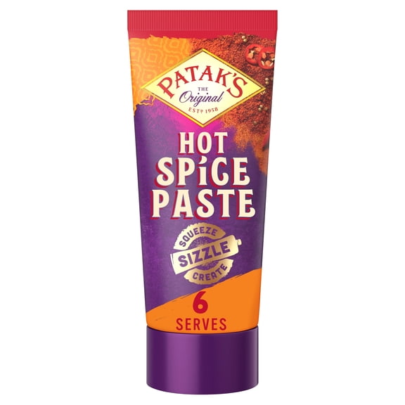 Patak's Hot Spice Paste 135G, Imported from Britain