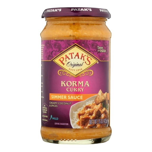 Patak's Korma Cooking Sauce 15 oz (Pack Of 6)