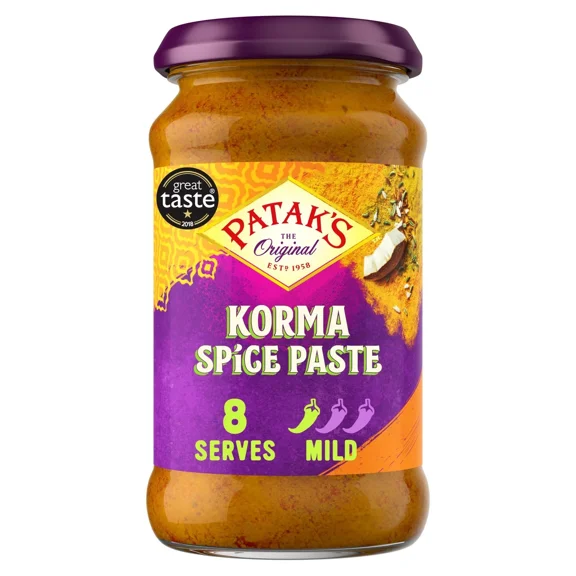 Patak's Korma Spice Paste 290g - Pack of 2