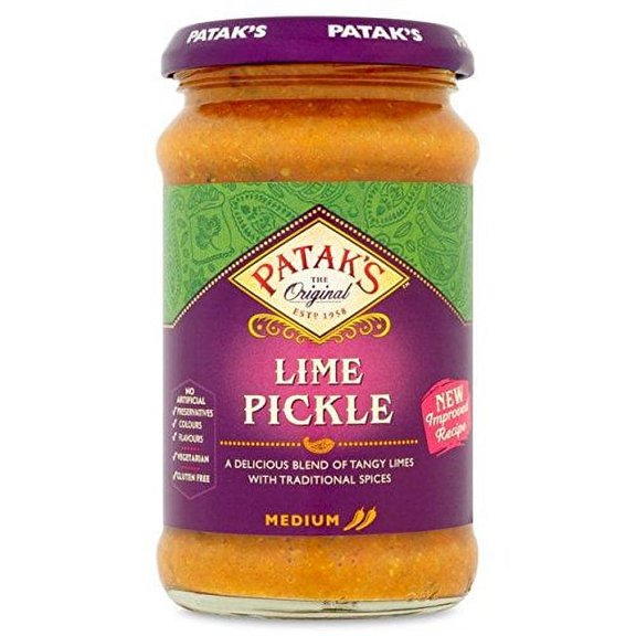 Patak's Lime Pickle - 283g (pack of 2)