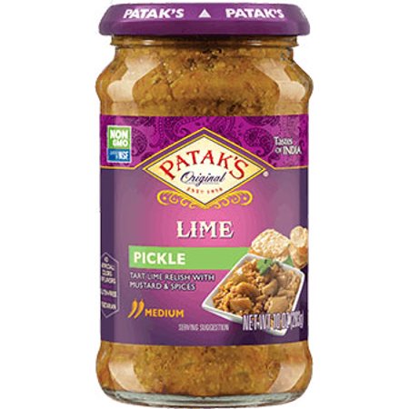 Patak's Lime Relish / Pickle (Medium) 10 oz bottle