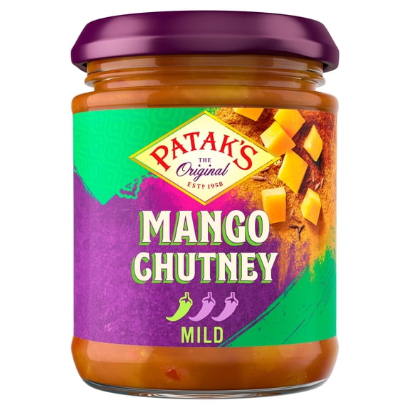 Patak's Mango Chutney 210g, Imported from Britain