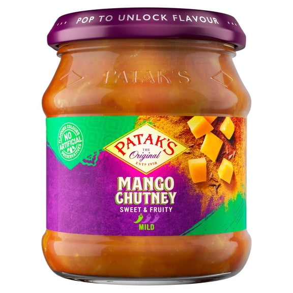 Patak's Mango Chutney 340g (pack of 6)