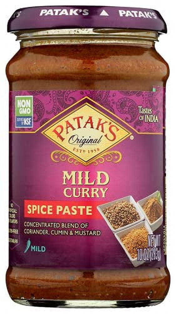 Patak's Mild Curry Spice Paste - 10 Oz (Pack of 3) – With Coriander ...