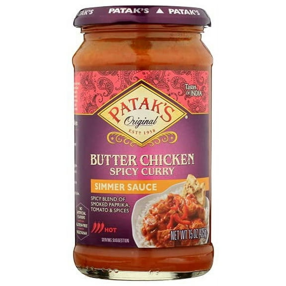 Patak's Spicy Butter Chicken 15oz (Pack of 3)