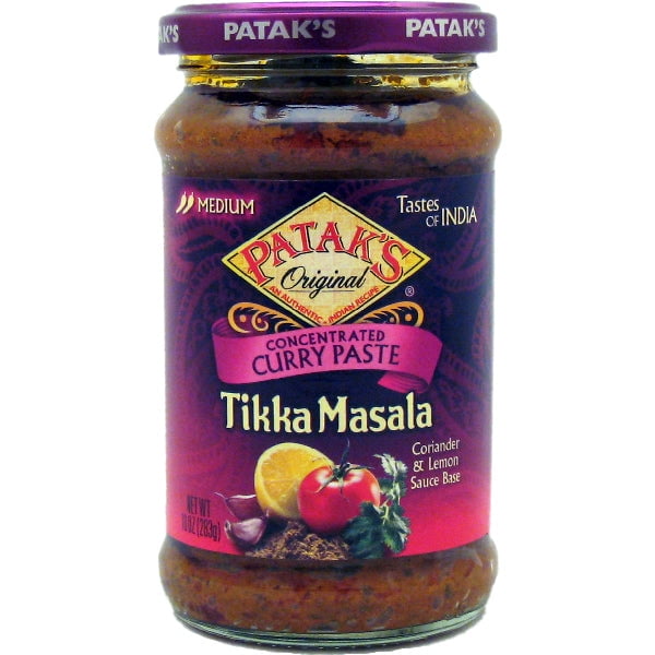 Patak's Tikka Masala Curry - Spice Paste Medium 10 oz. - EACH