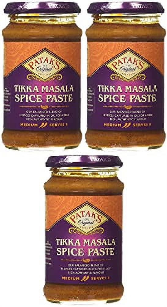 Patak's Tikka Masala Medium Curry Paste 283G - PACK OF 3 - Walmart.com