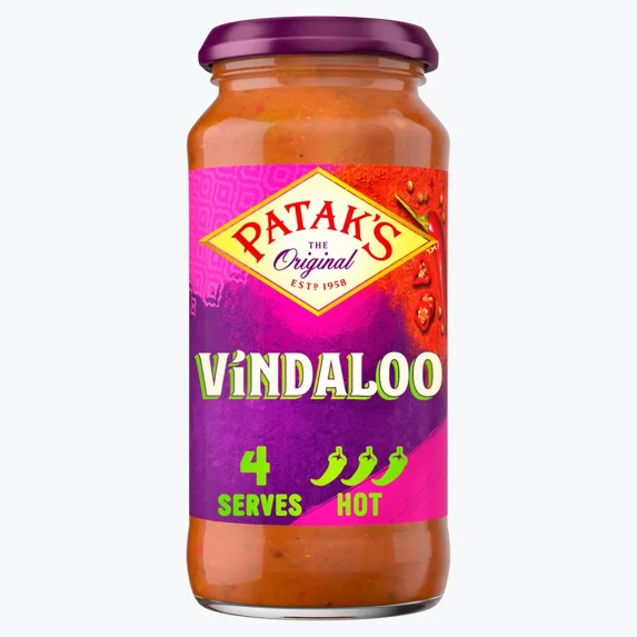 Pataks Vindaloo Cooking Sauce 450g