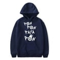 thumbnail image 1 of Patapon Classic Logo Hoodie Men's Hip Hop Printing Pullover Hooded Sweatshirts, 1 of 2