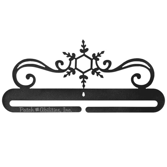 Patch Abilities 12 Inch Snowflake Swirls Craft Hanger