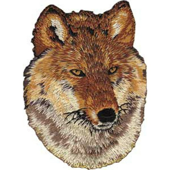 Patch - Animals - Red Wolf Iron On Gifts New Licensed p-3969