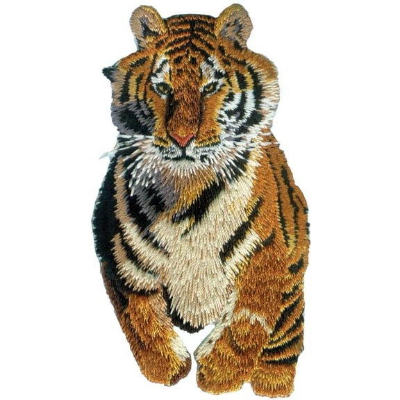 Patch - Animals - Tiger Iron On Gifts New Licensed p-3936