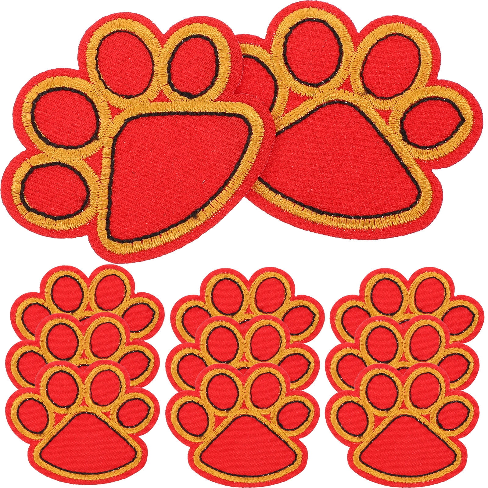 Patch Applique for Backpacks Embroidery Cloth Wildlife Embroidered Jeans Bag 10 Pcs