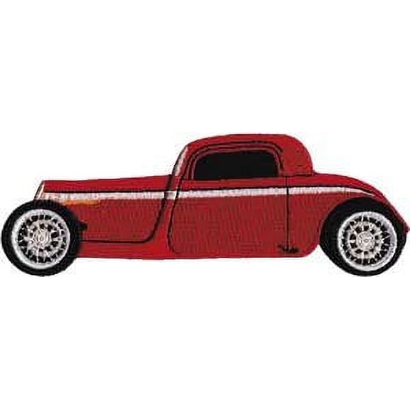 Patch - Automoblies - Red Roadster Iron On Gifts New Licensed p-3814