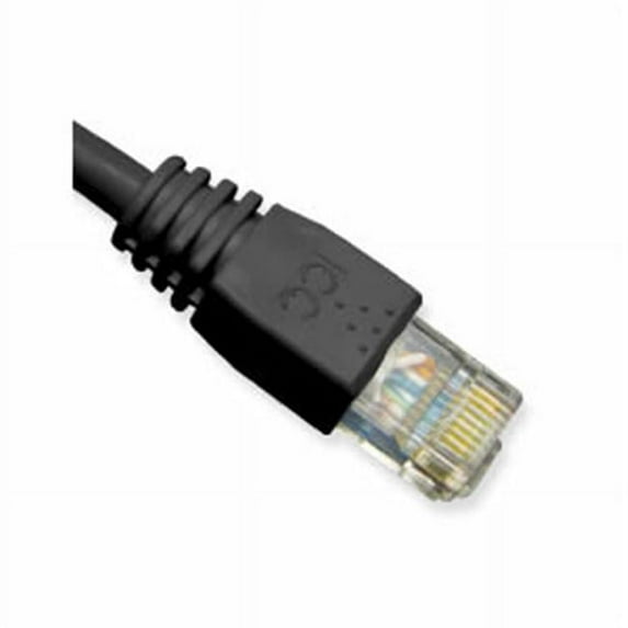 Patch Cord Cat6 Booted 25 ft. - Black