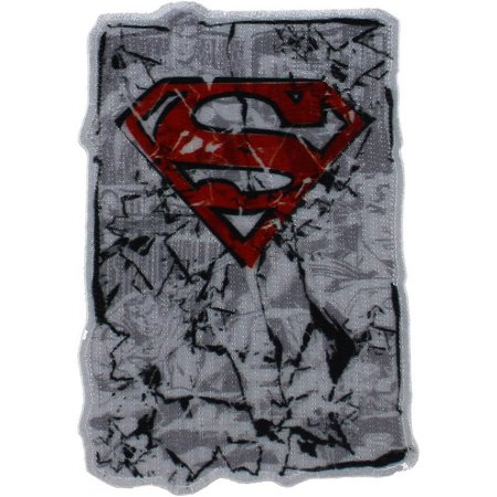Patch - Dc Comc - Superman Cracked Iron On New Gifts Toys P-Dc-0104
