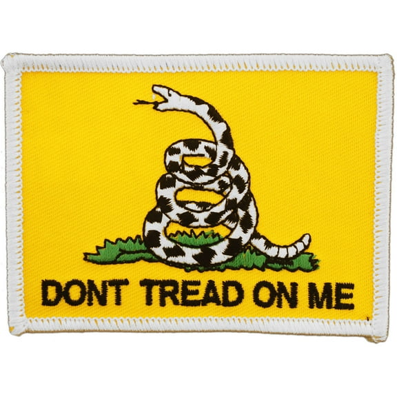 Eagle Emblems PM3820 Patch - Dont Tread on Me - 3.5 x 2.5 in.