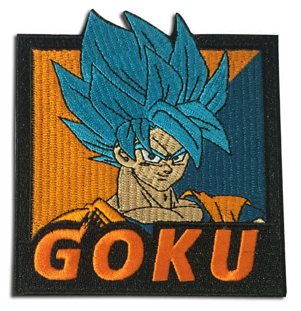 Patches For Clothes Bag Iron On Thermal Stickers Goku Ssj God De