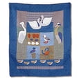 thumbnail image 1 of Patch Magic  Beach Critters- Throw 50 x 60 in., 1 of 1